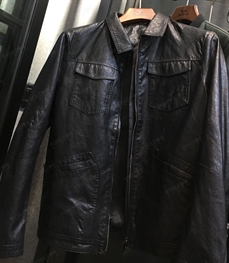 市场上装-皮衣-（实拍）时尚男装皮衣