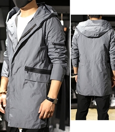 市场上装-中长外套-时尚男装中长外套