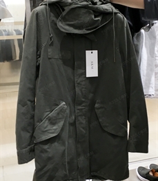 市场上装-中长外套-（实拍）休闲男装中长外套