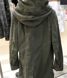 市场上装-中长外套-（实拍）休闲男装中长外套