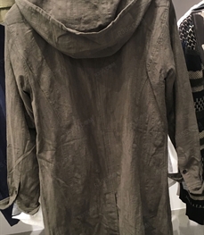 市场上装-中长外套-（实拍）休闲男装中长外套