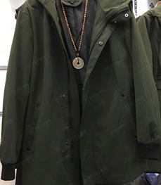市场上装-中长外套-（实拍）时尚男装中长外套
