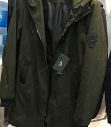 市场上装-中长外套-（实拍）时尚男装中长外套