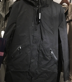 市场上装-中长外套-（实拍）时尚男装中长外套