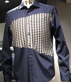 市场上装-衬衫-（实拍）时尚商务衬衫