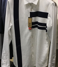 市场上装-衬衫-（实拍）时尚商务衬衫