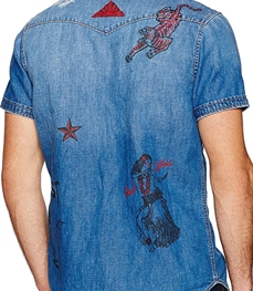 市场上装-衬衫-时尚男装衬衫