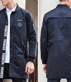 市场上装-中长外套-时尚男装中长外套