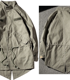 市场上装-中长外套-时尚男装中长外套