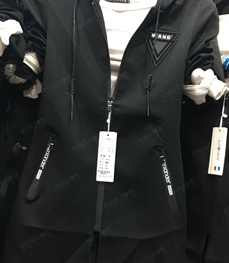 市场上装-中长外套-（实拍）时尚男装中长外套