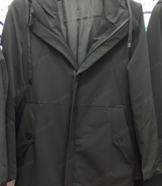 市场上装-中长外套-（实拍）时尚男装中长外套