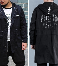 市场上装-中长外套-时尚男装中长外套