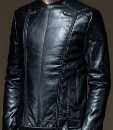 市场上装-皮衣-时尚男装皮衣