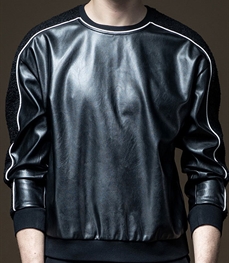 市场上装-皮衣-时尚男装皮衣