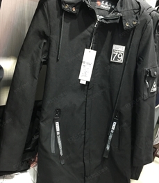 市场上装-中长外套-（实拍）时尚男装中长外套
