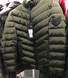 市场上装-棉衣/羽绒服-（实拍）时尚男装棉服