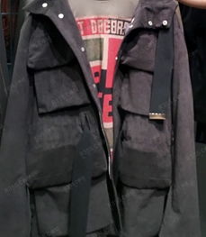 市场上装-中长外套-（实拍）休闲男装中长外套