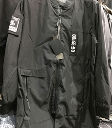 市场上装-中长外套-（实拍）时尚男装中长外套