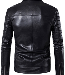 市场上装-皮衣-时尚男装皮衣