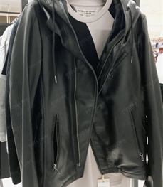 市场上装-皮衣-（实拍）休闲男装皮衣