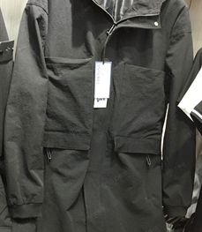 市场上装-中长外套-（实拍）时尚男装中长外套