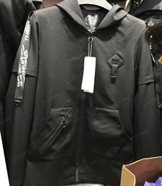 市场上装-中长外套-（实拍）时尚男装中长外套