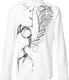 市场上装-衬衫-休闲男装衬衫