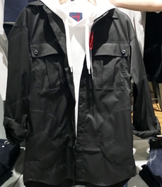 市场上装-衬衫-（实拍）休闲男装衬衫