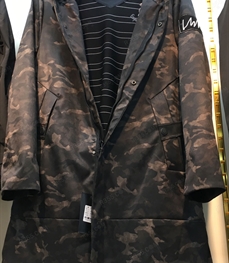 市场上装-中长外套-（实拍）时尚男装中长外套