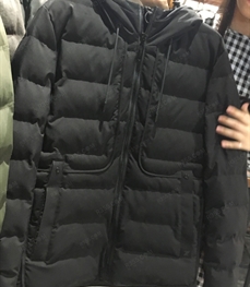 市场上装-棉衣/羽绒服-（实拍）时尚男装棉服