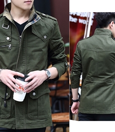 市场上装-中长外套-时尚男装中长外套