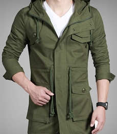 市场上装-中长外套-时尚男装中长外套