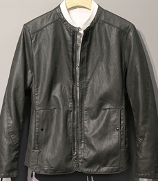 市场上装-皮衣-时尚男装皮衣