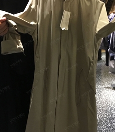 市场上装-中长外套-（实拍）时尚男装中长外套