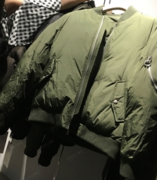 市场上装-棉衣/羽绒服-（实拍）时尚男装棉服