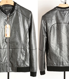 市场上装-皮衣-时尚男装皮衣