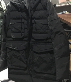 市场上装-棉衣/羽绒服-（实拍）时尚男装棉服