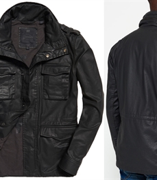 市场上装-皮衣-时尚商务皮衣