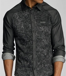 市场上装-衬衫-时尚男装衬衫