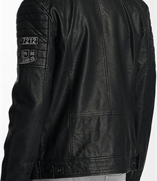 市场上装-皮衣-时尚男装皮衣