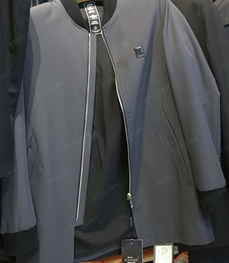 市场上装-中长外套-（实拍）时尚男装中长外套