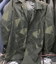 市场上装-中长外套-（实拍）时尚男装中长外套