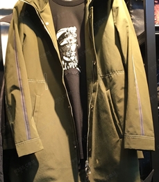 市场上装-中长外套-（实拍）时尚男装中长外套