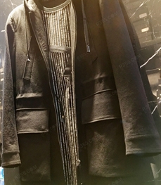 市场上装-中长外套-（实拍）时尚男装中长外套