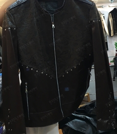 市场上装-皮衣-（实拍）时尚男装皮衣