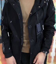 市场上装-中长外套-时尚男装中长外套