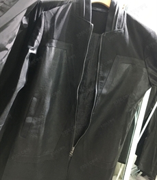 市场上装-中长外套-（实拍）时尚男装中长外套