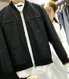 市场上装-皮衣-（实拍）时尚男装皮衣