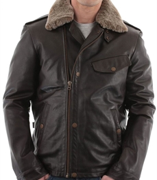 市场上装-皮衣-时尚商务皮衣