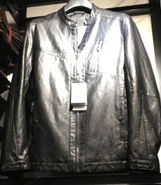 市场上装-皮衣-（实拍）时尚商务皮衣